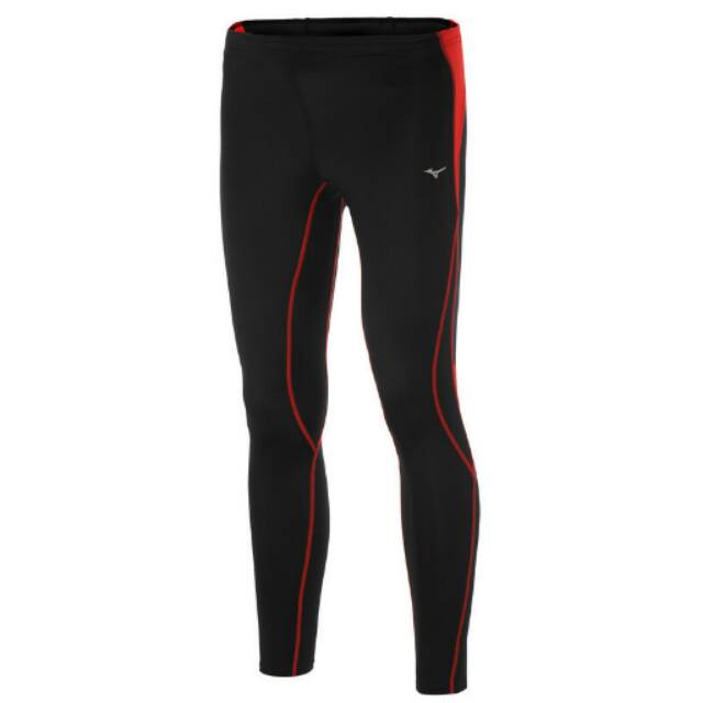 Mizuno Original Men Tights Running BG3000 Legging Compression Pants Celana Lari Pria Baselayer Gym