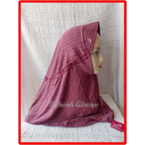Kerudung RABBANI CLX S warna Sekolah (Putih, Coklat, Hitam, Abu, Birdong & Maroon)