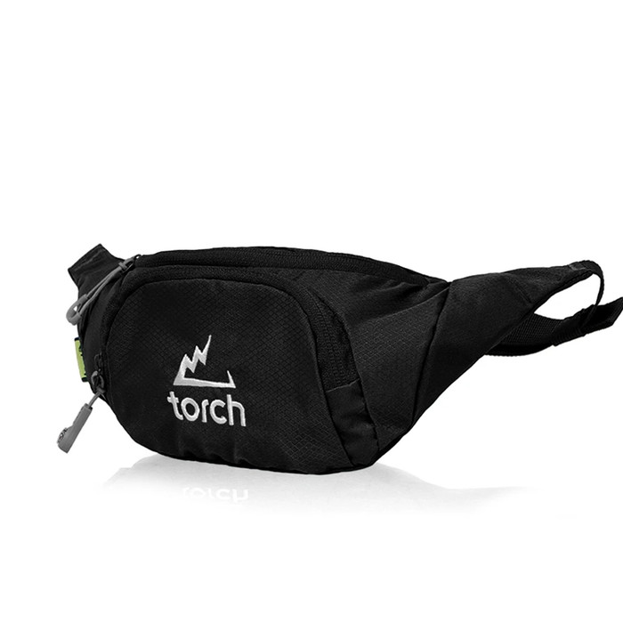 TAS SLEMPANG WAIST BAG TORCH VALLEJO ORIGINAL - Hitam