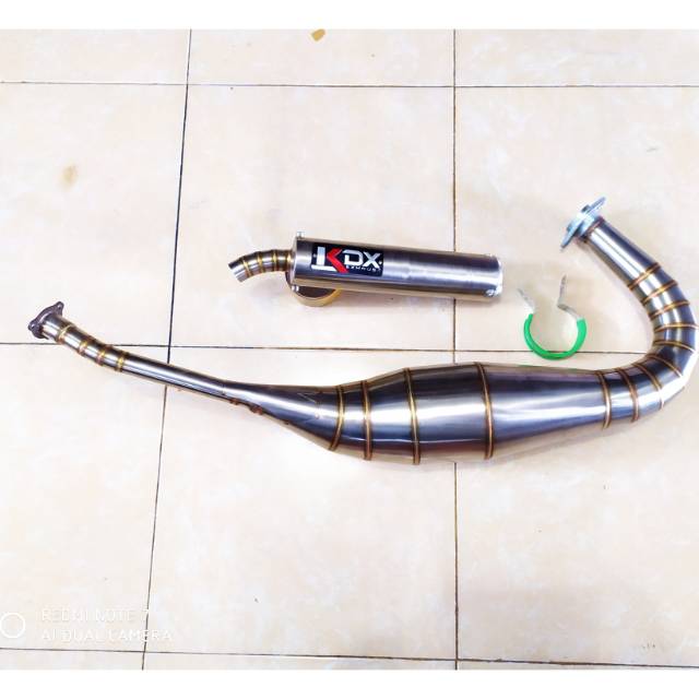 Knalpot KDX NINJA RR stainless