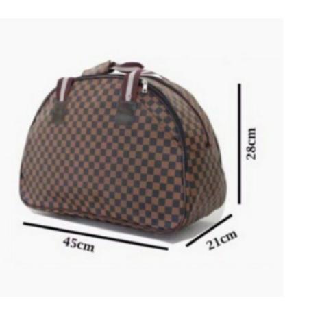 Z4U1 TRAVEL BAG  JUMBO/TRAVEL BAG LV DAMIER/TAS PULANG KAMPUNG