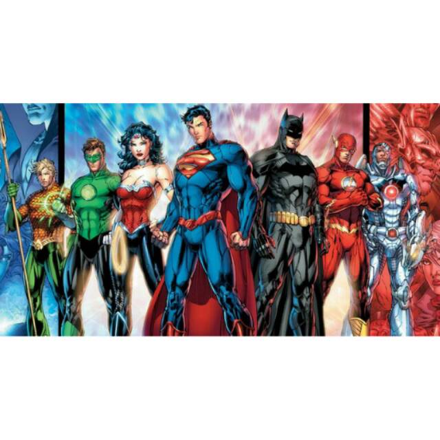 Justice League Movie Cartoon Collection Subtitle Indonesia Shopee Indonesia