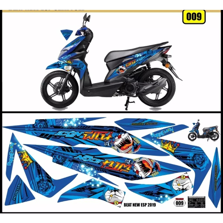 striping beat fi 2016-2019 / decal beat fi 2016-2019 / variasi beat fi 2016-2019