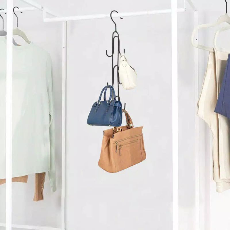 TERMURAH!!! bag hanger gantungan tas besi original gantungan serbaguna