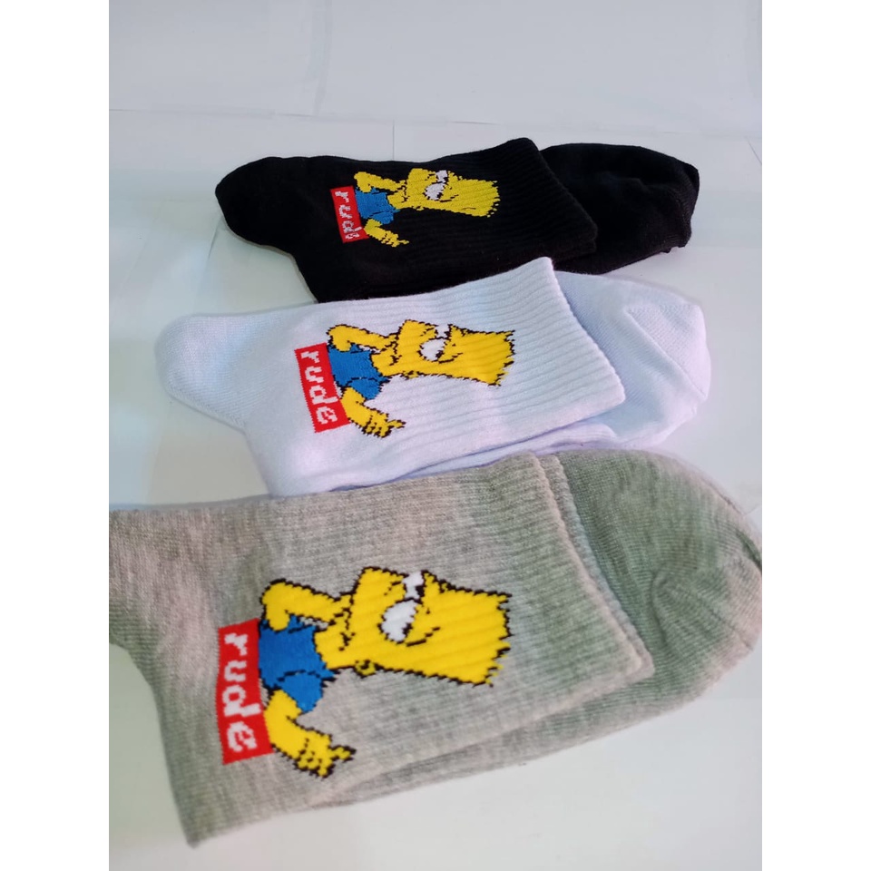 Kaos Kaki Motif Simson/Kaos Kaki Sport/Kaos Kaki Olah Raga