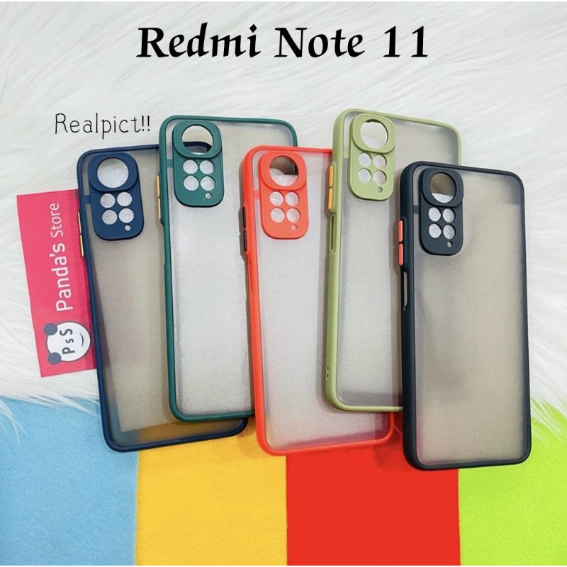 Softcase Redmi Note 11 Case My choice Original + Ring Kamera / Pelindung Kamera (PsS)