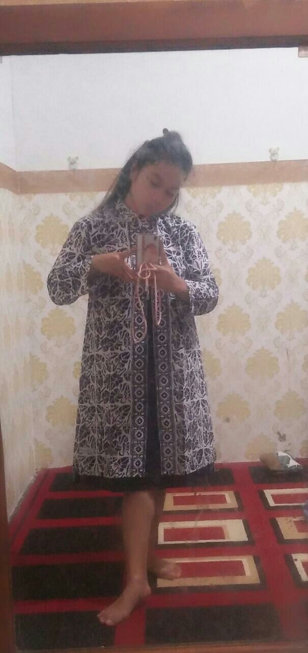 Shanaya Batik Tunik Hanesa Cap Garutan Kombi Katun Sritex Tebal