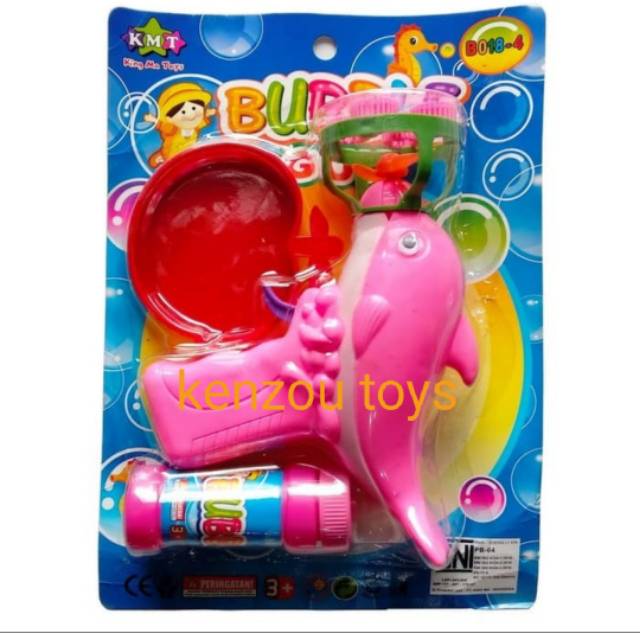 Mainan bubble gun 4mata