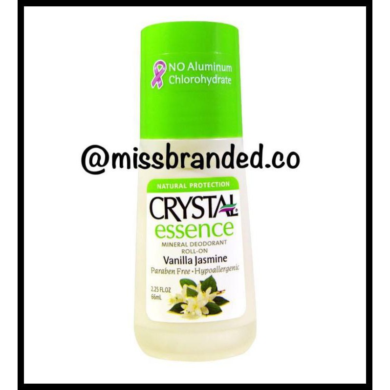 Rb0R Crystal Body Deodorant Roll-On Vanilla Jasmine - 66 Ml Rek5