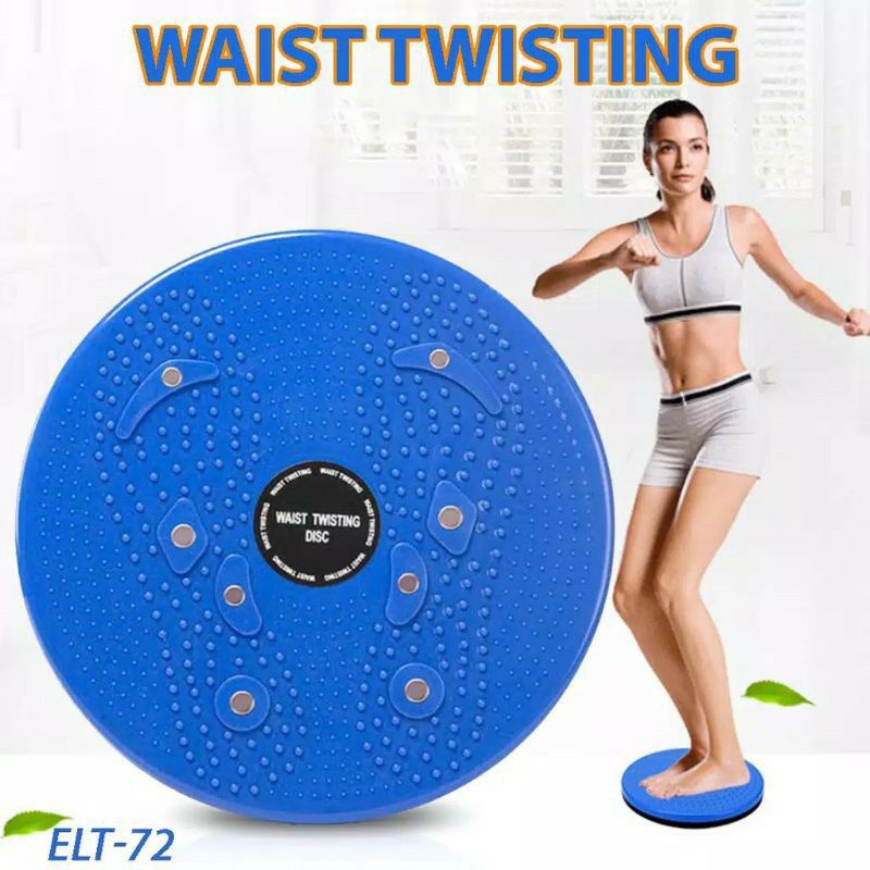 Waist Twisting Magnetic Plate/alat olah raga otot pinggang dan perut-1