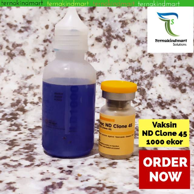 Vaksin Tetelo ND Clone 45 1000 Ekor - Vaksin Wabah
