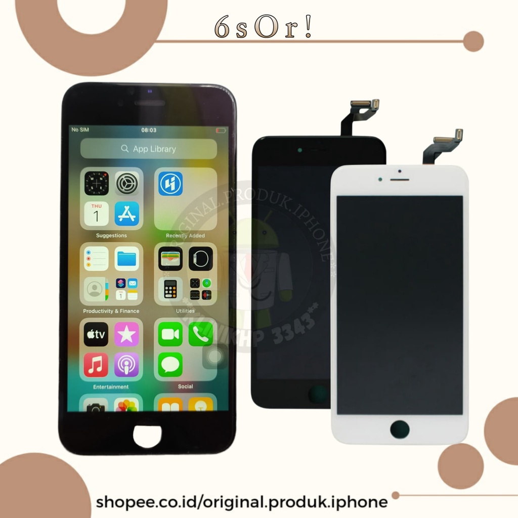 LCD TOUCHSCREEN 6S ORI COPOTAN