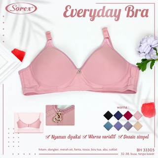 Bh Bra Sorex 33305 (CUP A) Licin | Bra Busa Tipis Tanpa Kawat