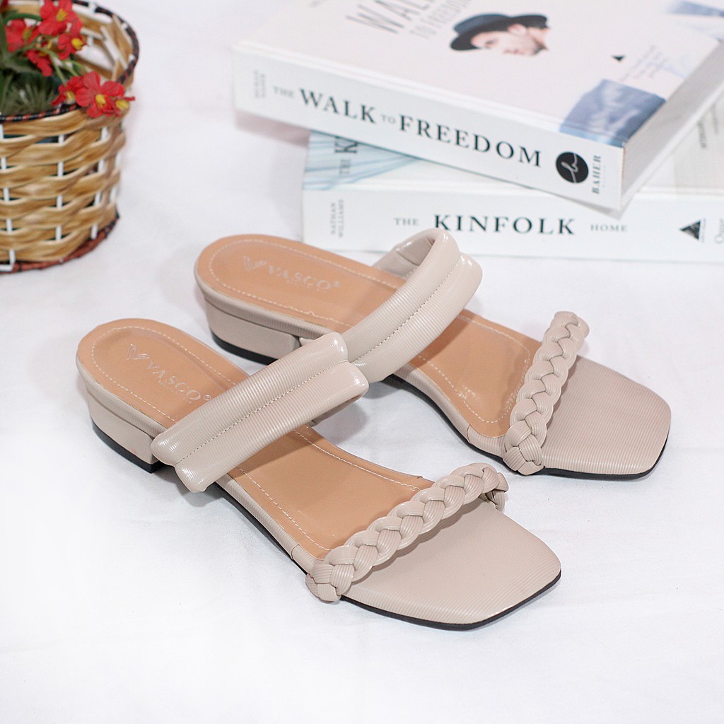 Milicca Sandal Wanita Hak Tahu 3 cm Datilia