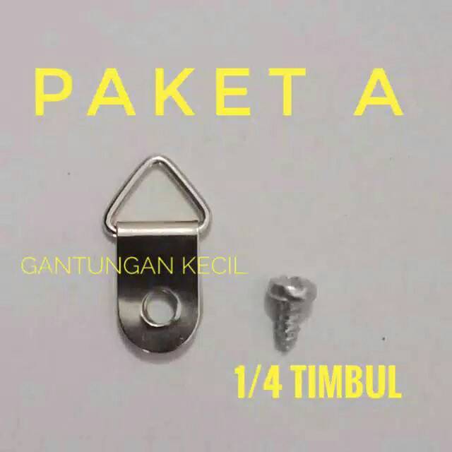 Gantungan Pigura Frame Bingkai Sekrup Baut. Gantungan Foto