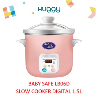 Baby Safe LB06D Slow Cooker 1.5L Alat Masak Makanan Bayi