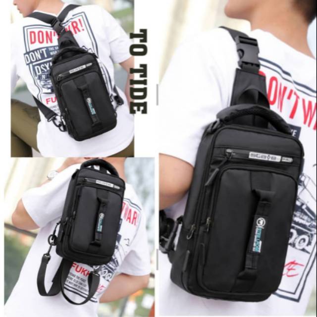 Tas Selempang Multifungsi Casual Bag 4 in 1