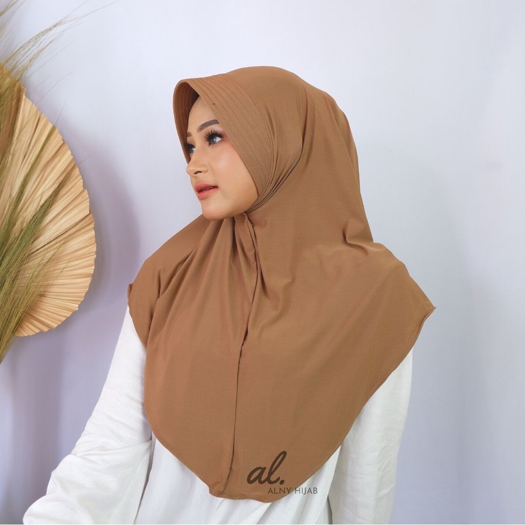 Raisa hijab bergo sport jersey / jilbab sport jersey pet antem