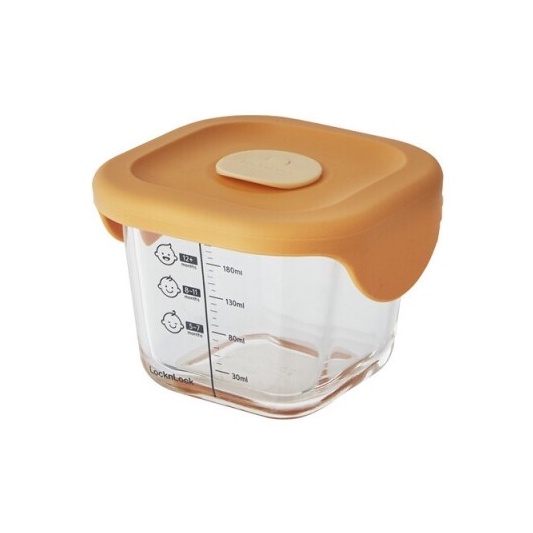 Lock n Lock Baby Food Container 260ml Tritan Cap Silicon LLG510S3 LLG519S3