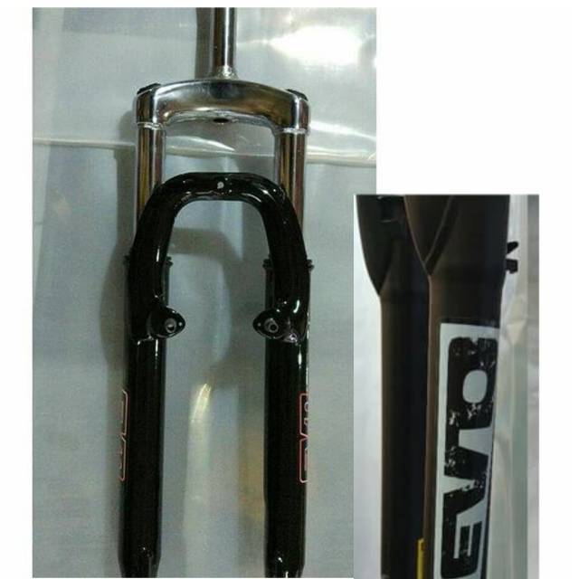 Fork Sepeda suspensi mtb 26 Evo standar mtb federal