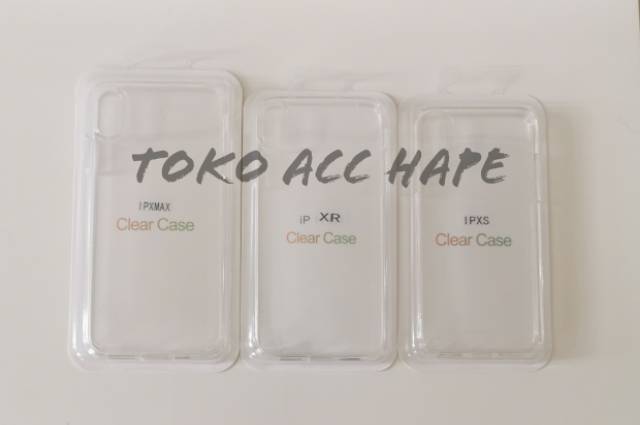 CLEAR CASE BENING IPHONE X/XS/XR/XS MAX HIGHCOPY PREMIUM TERMURAH