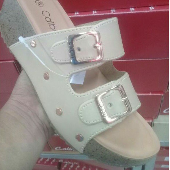 Calbi | sandal wedges | sandal wanita premium original