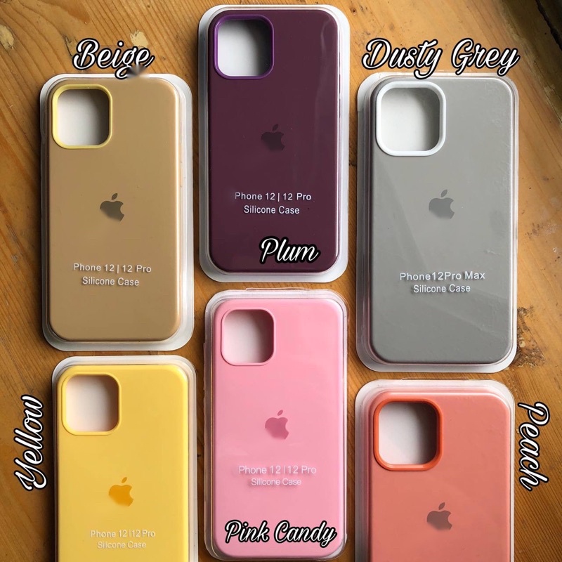 Premium Silicone Case iPhone 12 Pro / Case iPhone 12 / Case iPhone 12 Pro Max / Premium Silicone Case iPhone 12 Series / Premium Silicone Case iPhone Full Cover