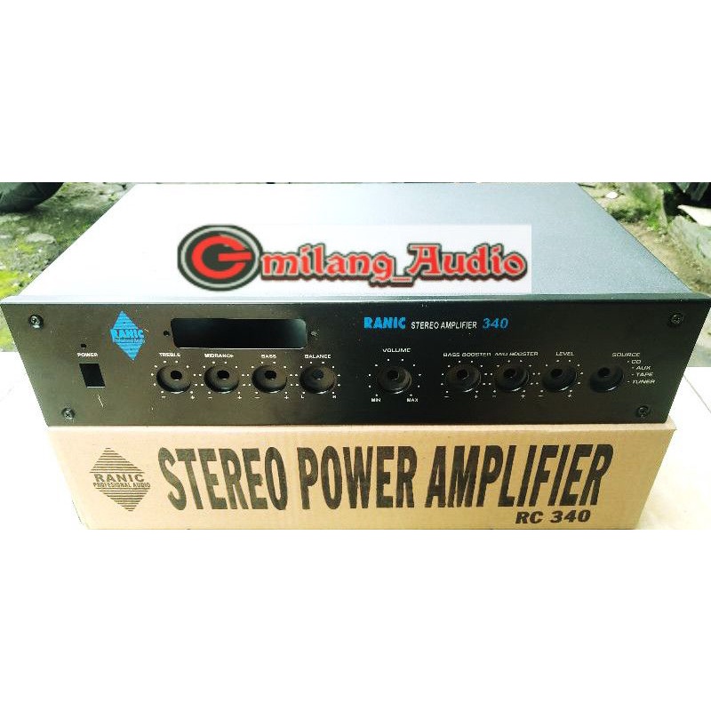 Box tone control parametrik plus lubang MP3 Bluetooth