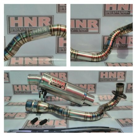 KNALPOT HNR PRODUCT X-RIDE STAINLESS