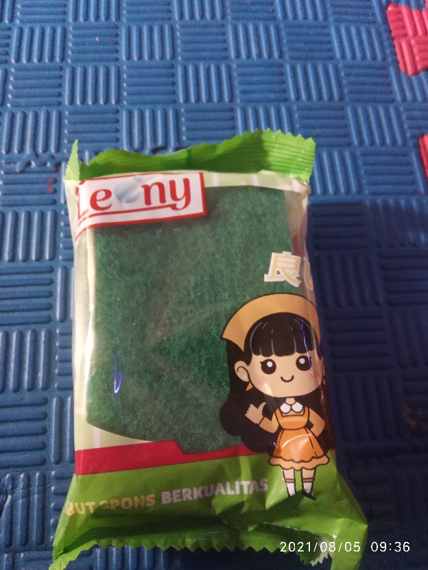 Sabut Cuci Piring Spons Hijau Kuning Spon