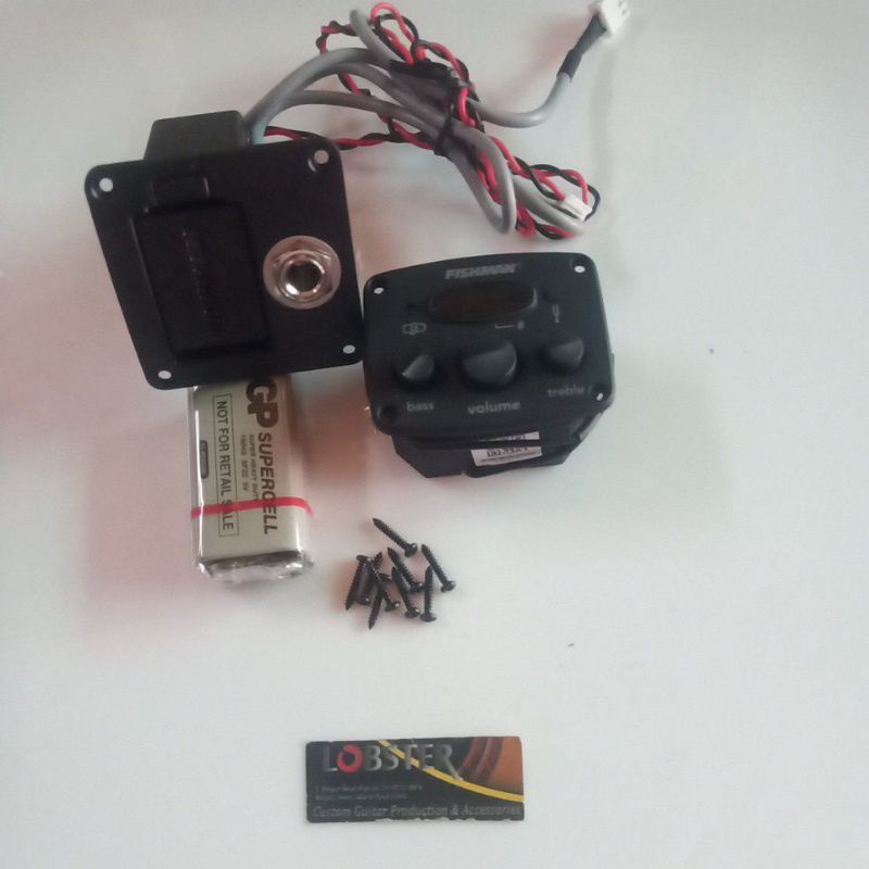 Original Fishman isys Mini Equaliser Preamp tuner fishman
