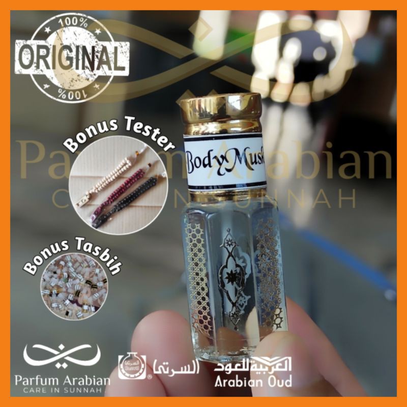 Parfum BODY MUSK Asli Original Arab Saudi