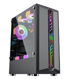 CASING PC KOMPUTER SIMBADDA BATTLEGROUND 06 RGB CASE GAMING - RESMI