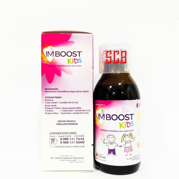 Imboost Kids Besar 120 Ml Vitamin Daya Tahan Tubuh Anak Anak Dewasa