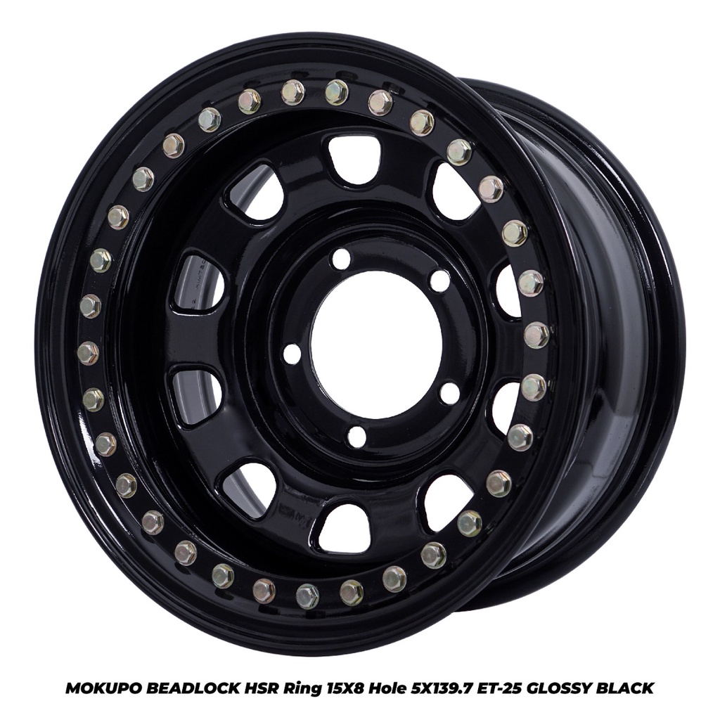 Velg R15 Mobil Jimny Katana Feroza HSR BEADLOCK MOKUPO Ring 15 Hole 5 PCD 139,7