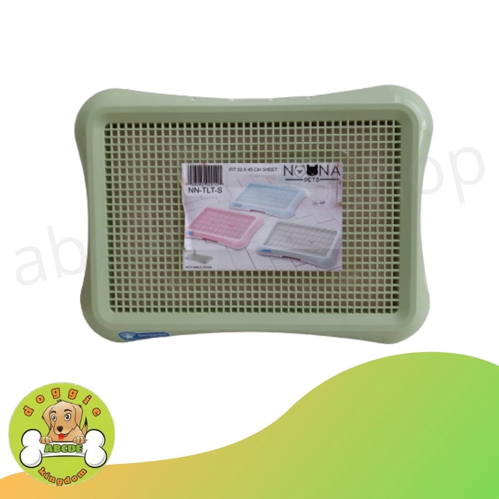 Noona Pets - Pet Toilet tray untuk Pipis Poop anjing - Size Small