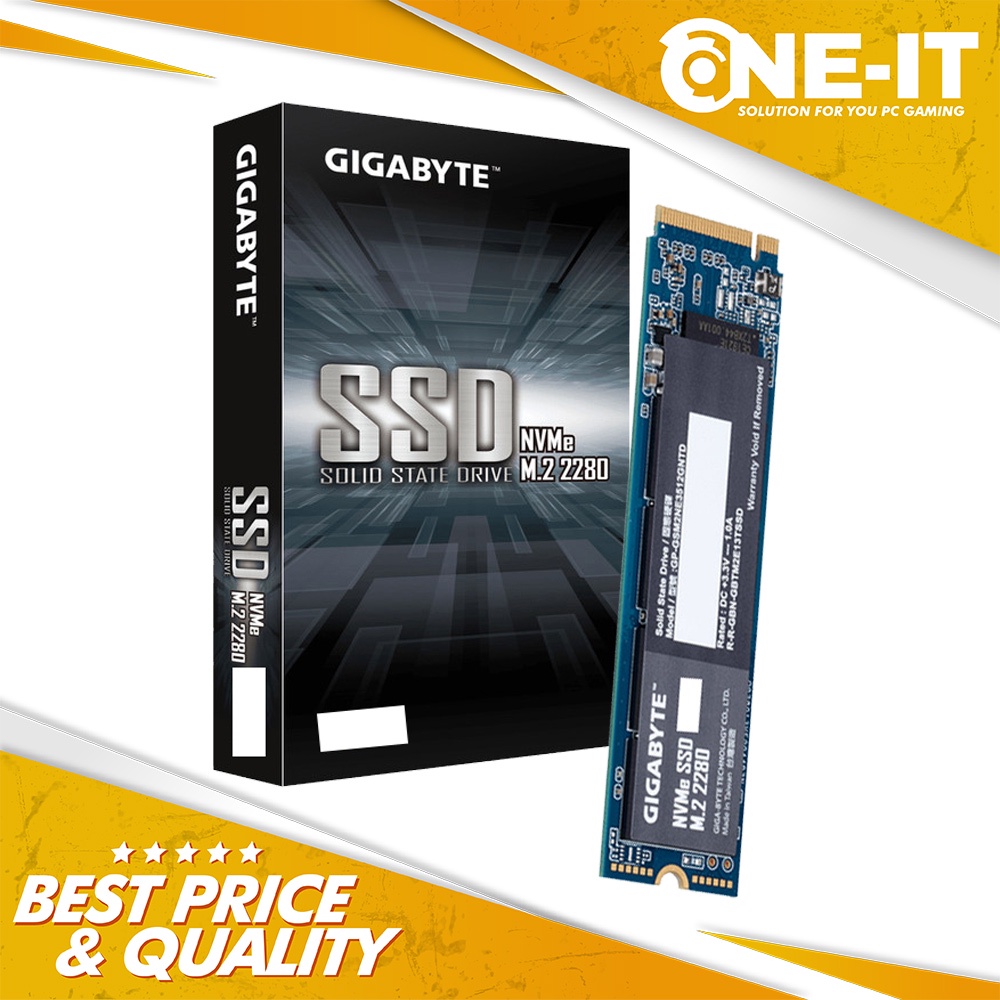 GIGABYTE NVMe SSD 512GB M.2 2280