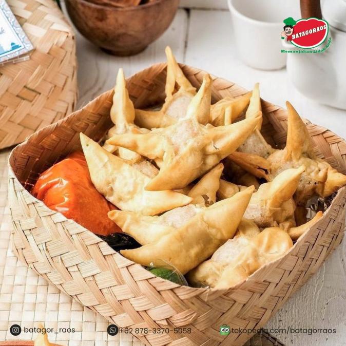 

[COD] Batagor from BatagoRaos isi 10 (5 siomay+5 Batagor) Setengah Matang [COD]