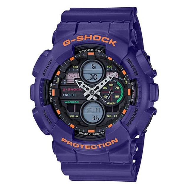 CASIO G-SHOCK GA-140-6ADR / GSHOCK GA140-6A ORIGINAL & GARANSI