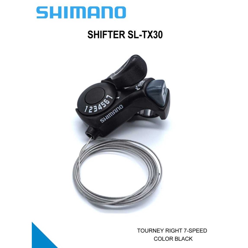 Shifter Kanan Shimano 7 Speed Tx 30-7R SIS