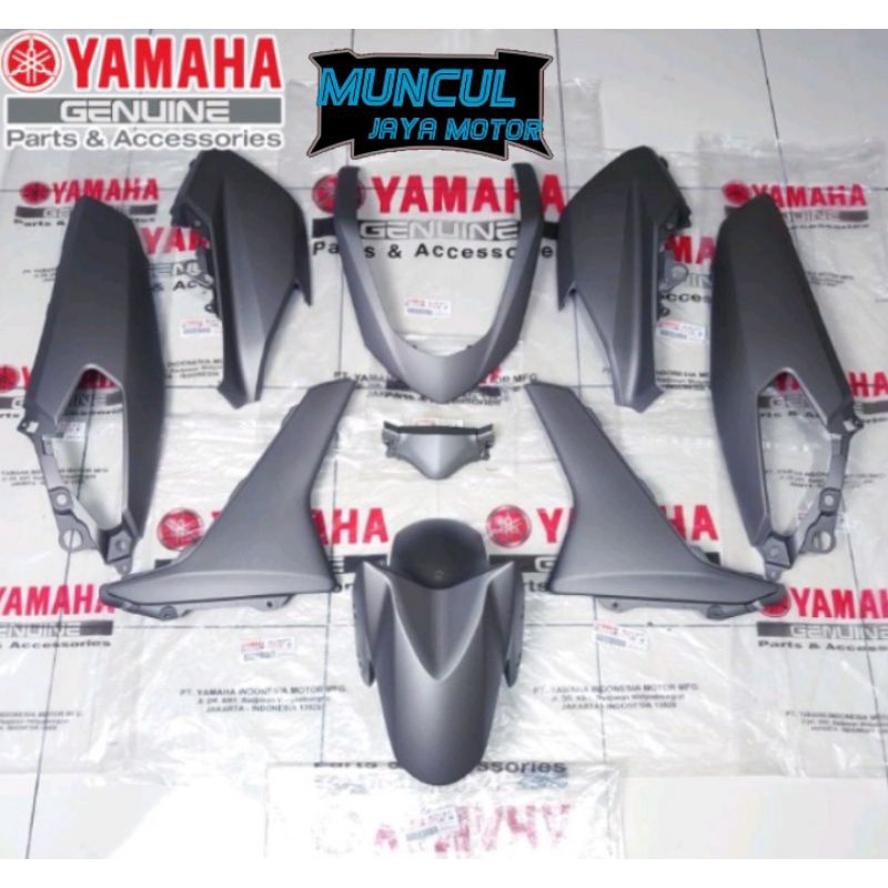 body halus fullset nmax old abu doff 2017 2018 2DP-P4 original yamaha paket bodi fulset full ful set