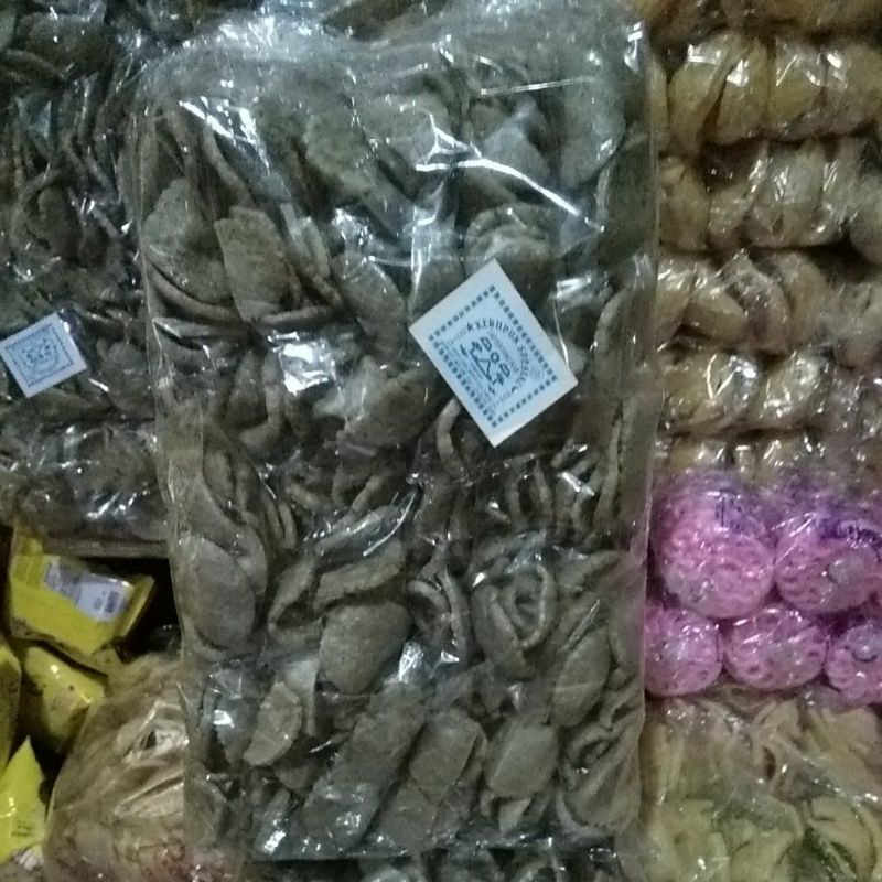 

krupuk jengkolnya mantap harga 1bungkus isi 20 pics