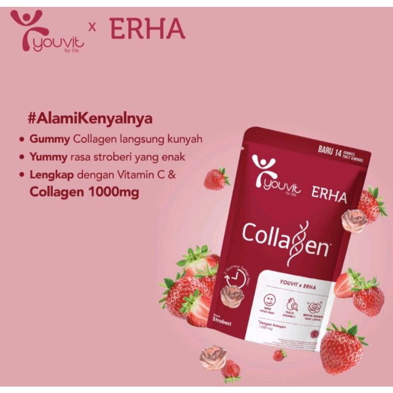 Youvit Erha Collagen Anti Aging 1000mg