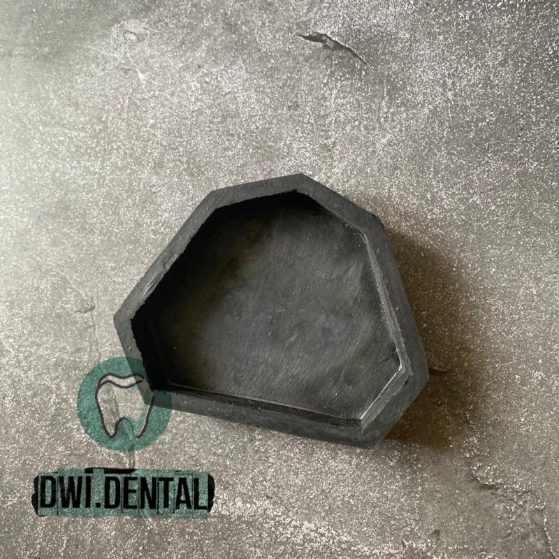 E4.10- Dental karet basis boxing rubber base hitam