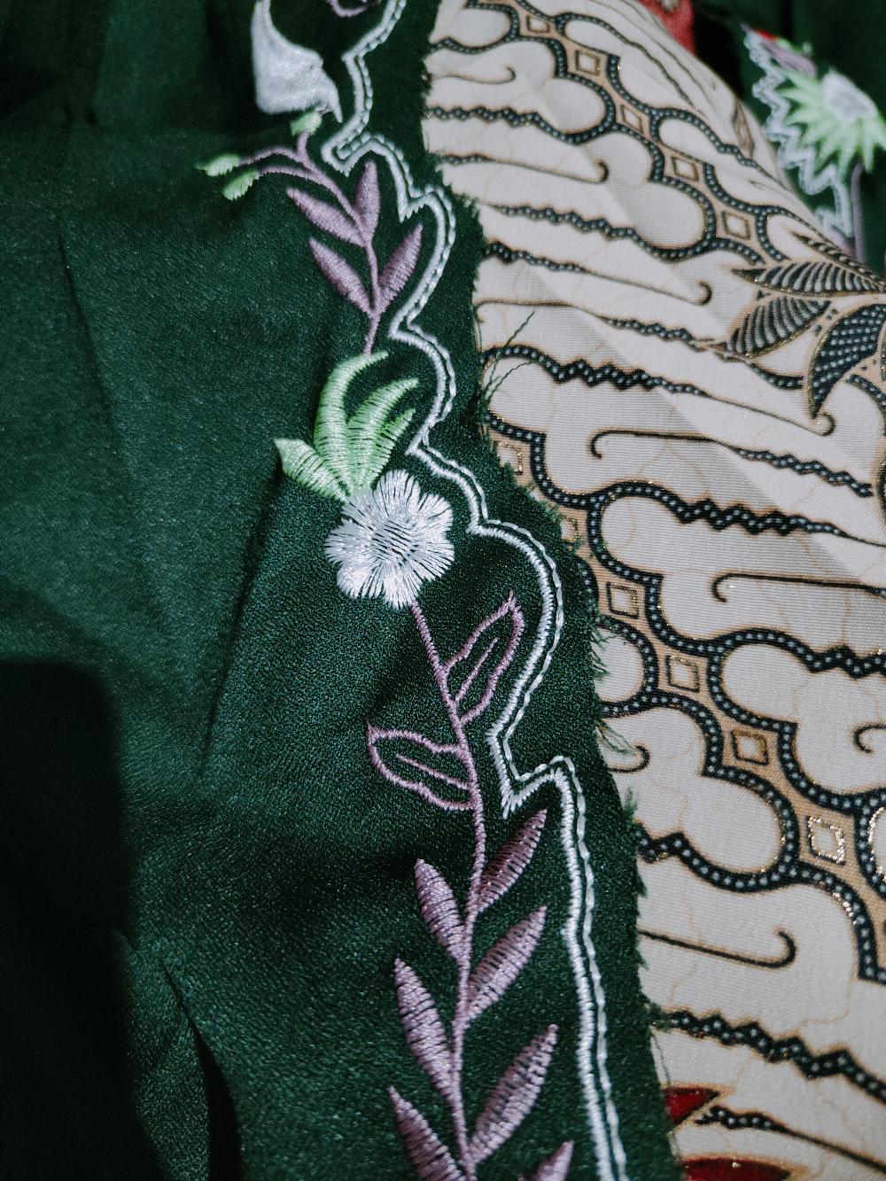 Baju Gamis Batik Syari Terbaru 2021 Quality Premium - Gamis Syari Anggun Batik Mewah Realpic