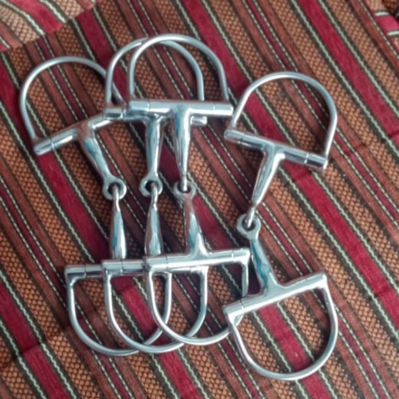 kendali kuda lokal stainless ring D