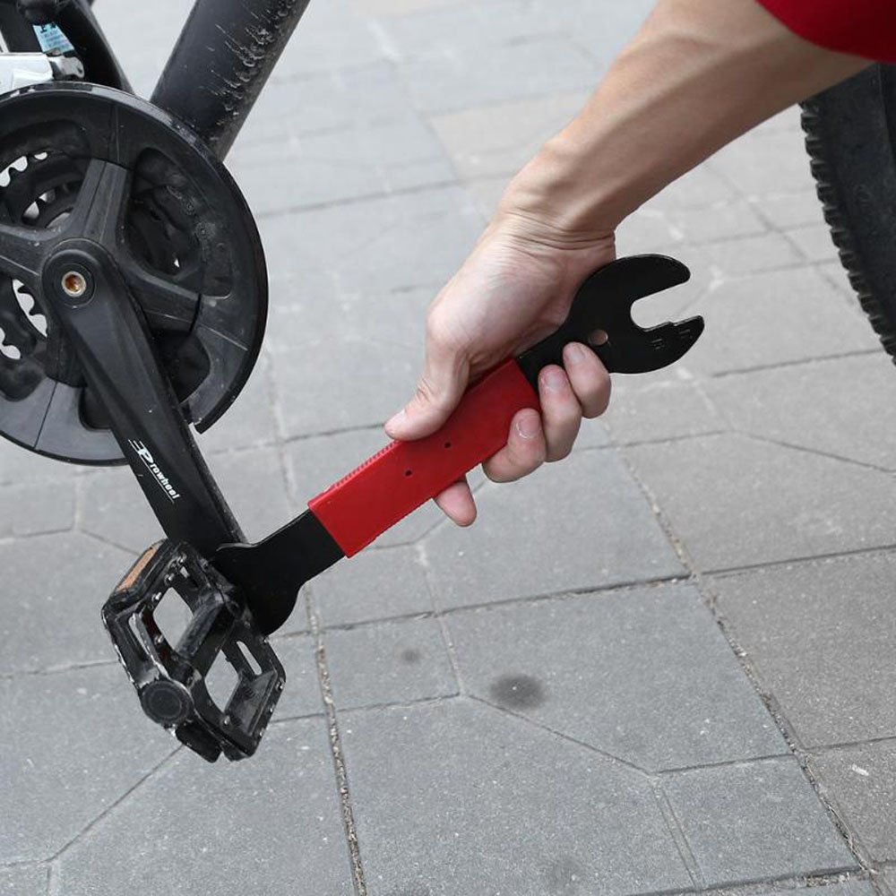Kunci Pedal Sepeda Dengan Gagang Panjang Ukuran 15/16/17mm