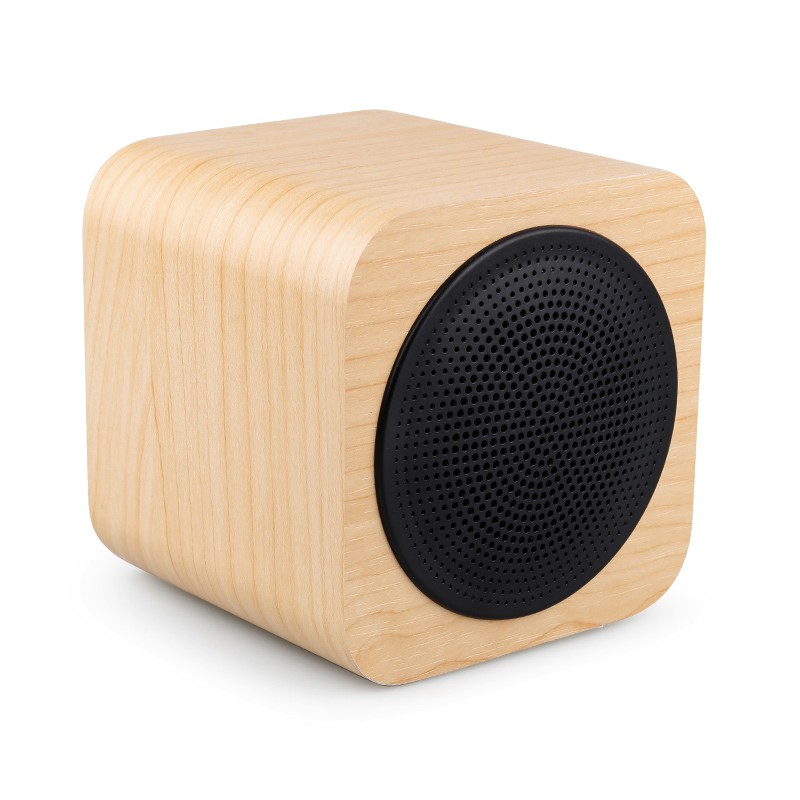 Original AVWOO Cube Mini Wooden Bluetooth Speaker A008