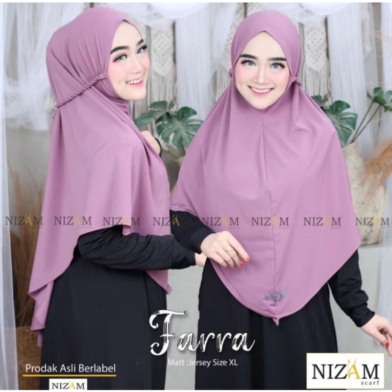 Bergo Jersey Tali Kepang | Bergo Jersey XL