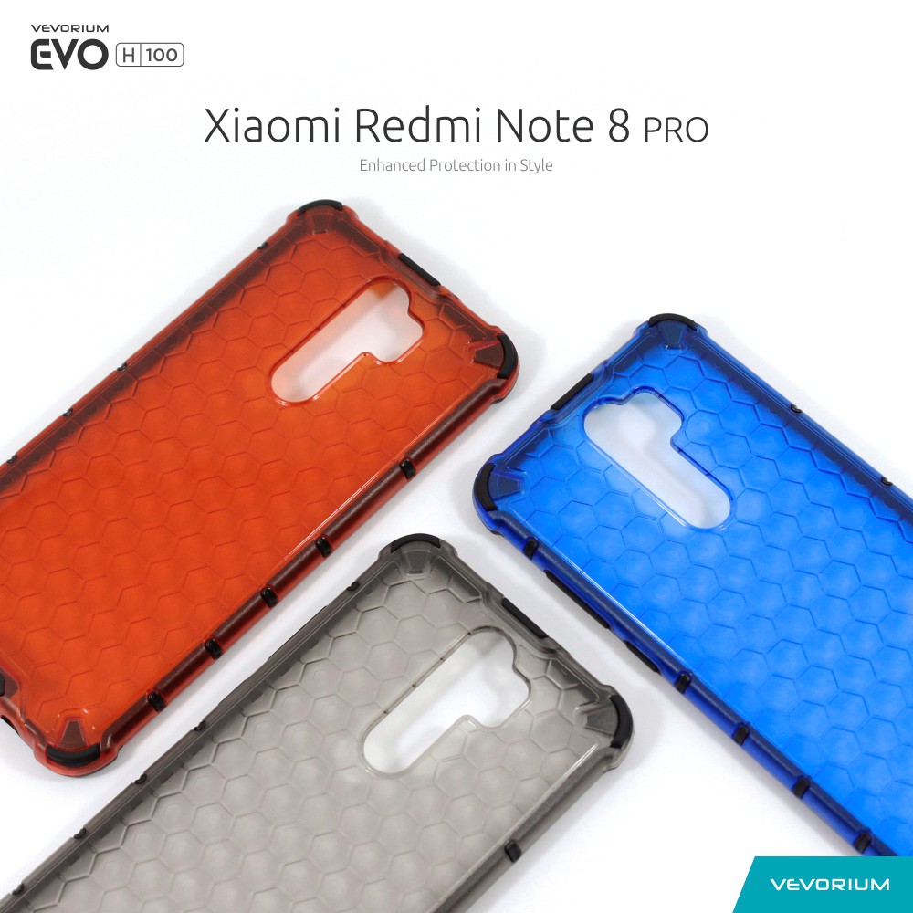 VEVORIUM EVO H100 Xiaomi Redmi Note 8 PRO Hybrid Hard Case Hardcase